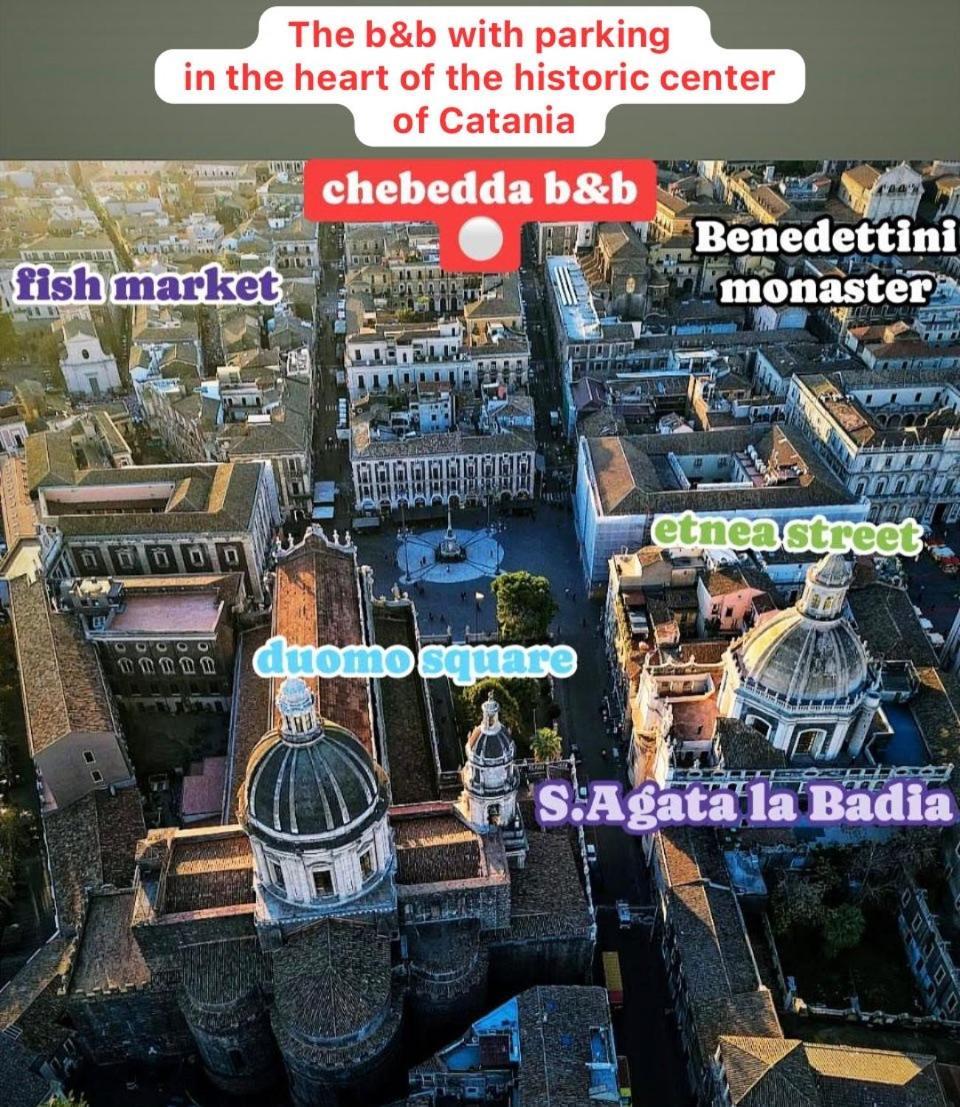 Chebedda B&B Catânia Exterior foto